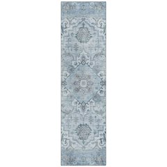 Machine Washable Indoor/Outdoor Chantille ACN2164 Sky 2'3" x 7'6" Runner Rug