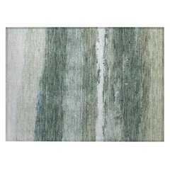 Machine Washable Indoor/Outdoor Chantille ACN2169 Aloe 1'8" x 2'6" Rug