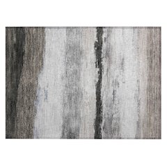 Machine Washable Indoor/Outdoor Chantille ACN2169 Taupe 1'8" x 2'6" Rug