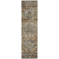 Machine Washable Indoor/Outdoor Chantille ACN2170 Copper 2'3" x 7'6" Runner Rug