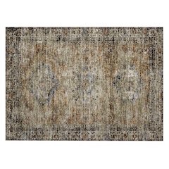 Machine Washable Indoor/Outdoor Chantille ACN2170 Copper 1'8" x 2'6" Rug
