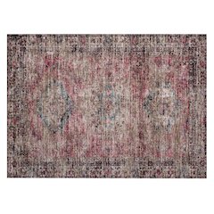 Machine Washable Indoor/Outdoor Chantille ACN2170 Pink 1'8" x 2'6" Rug
