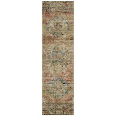 Machine Washable Indoor/Outdoor Chantille ACN2170 Terracotta 2'3"x7'6"Runner Rug