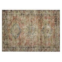Machine Washable Indoor/Outdoor Chantille ACN2170 Terracotta 1'8" x 2'6" Rug