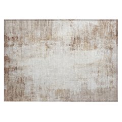 Machine Washable Indoor/Outdoor Chantille ACN2171 Beige 1'8" x 2'6" Rug