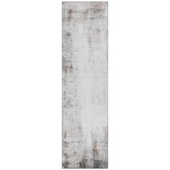 Machine Washable Indoor/Outdoor Chantille ACN2171 Taupe 2'3" x 7'6" Runner Rug