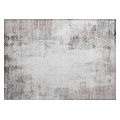 Machine Washable Indoor/Outdoor Chantille ACN2171 Taupe 1'8" x 2'6" Rug