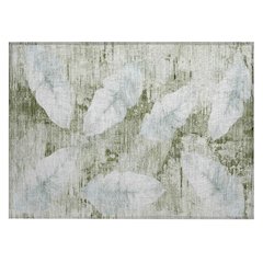 Machine Washable Indoor/Outdoor Chantille ACN2172 Aloe 1'8" x 2'6" Rug