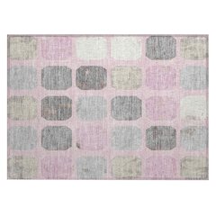Machine Washable Indoor/Outdoor Chantille ACN2182 Pink 1'8" x 2'6" Rug
