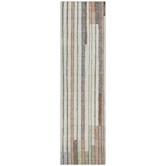 Machine Washable Indoor/Outdoor Chantille ACN2189 Brown 2'3" x 7'6" Runner Rug