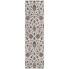 Machine Washable Indoor/Outdoor Chantille ACN2192 Ivory 2'3" x 7'6" Runner Rug