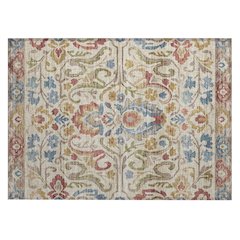 Machine Washable Indoor/Outdoor Chantille ACN2193 Beige 1'8" x 2'6" Rug