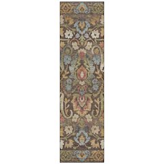 Machine Washable Indoor/Outdoor Chantille ACN2193 Chocolate 2'3"x7'6" Runner Rug