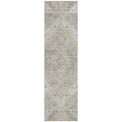 Machine Washable Indoor/Outdoor Chantille ACN2195 Ivory 2'3" x 7'6" Runner Rug