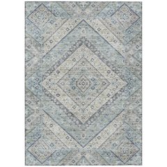 Machine Washable Indoor/Outdoor Chantille ACN2195 Sky 2'6" x 3'10" Rug