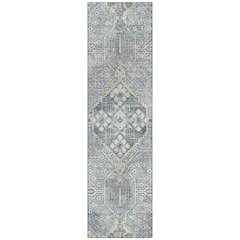 Machine Washable Indoor/Outdoor Chantille ACN2197 Sky 2'3" x 7'6" Runner Rug