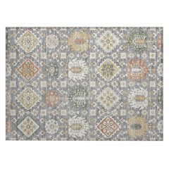 Machine Washable Indoor/Outdoor Chantille ACN2200 Gray 1'8" x 2'6" Rug