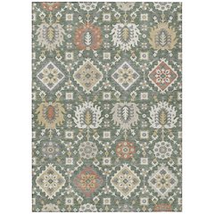 Machine Washable Indoor/Outdoor Chantille ACN2200 Green 2'6" x 3'10" Rug