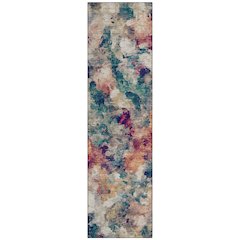 Machine Washable Indoor/Outdoor Chantille ACN2203 Putty 2'3" x 7'6" Runner Rug