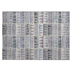 Machine Washable Indoor/Outdoor Chantille ACN2205 Lavender 1'8" x 2'6" Rug