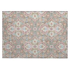 Machine Washable Indoor/Outdoor Chantille ACN2207 Taupe 1'8" x 2'6" Rug