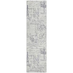 Machine Washable Indoor/Outdoor Chantille ACN2209 Ivory 2'3" x 7'6" Runner Rug