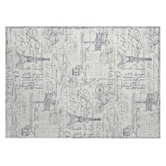 Machine Washable Indoor/Outdoor Chantille ACN2209 Ivory 1'8" x 2'6" Rug