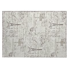 Machine Washable Indoor/Outdoor Chantille ACN2209 Linen 1'8" x 2'6" Rug