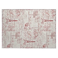 Machine Washable Indoor/Outdoor Chantille ACN2209 Red 1'8" x 2'6" Rug