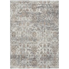Machine Washable Indoor/Outdoor Chantille ACN2211 Taupe 2'6" x 3'10" Rug