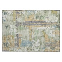 Machine Washable Indoor/Outdoor Chantille ACN2212 Aloe 1'8" x 2'6" Rug