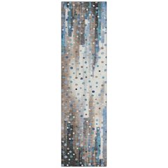 Machine Washable Indoor/Outdoor Chantille ACN2213 Taupe 2'3" x 7'6" Runner Rug