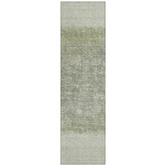 Machine Washable Indoor/Outdoor Chantille ACN2214 Aloe 2'3" x 7'6" Runner Rug