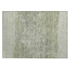 Machine Washable Indoor/Outdoor Chantille ACN2214 Aloe 1'8" x 2'6" Rug