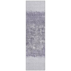 Machine Washable Indoor/Outdoor Chantille ACN2214 Lavender 2'3"x7'6" Runner Rug