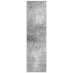 Machine Washable Indoor/Outdoor Chantille ACN2215 Gray 2'3" x 7'6" Runner Rug