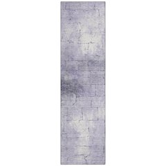 Machine Washable Indoor/Outdoor Chantille ACN2215 Lavender 2'3"x7'6" Runner Rug