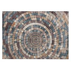 Machine Washable Indoor/Outdoor Chantille ACN2216 Copper 1'8" x 2'6" Rug