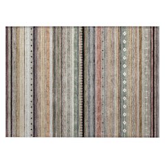 Machine Washable Indoor/Outdoor Chantille ACN2218 Khaki 1'8" x 2'6" Rug
