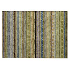Machine Washable Indoor/Outdoor Chantille ACN2218 Olive 1'8" x 2'6" Rug