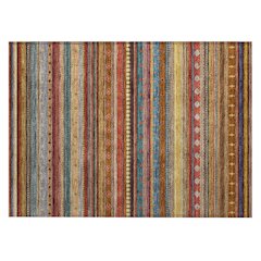 Machine Washable Indoor/Outdoor Chantille ACN2218 Paprika 1'8" x 2'6" Rug