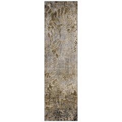 Machine Washable Indoor/Outdoor Chantille ACN2224 Brown 2'3" x 7'6" Runner Rug