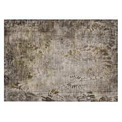 Machine Washable Indoor/Outdoor Chantille ACN2224 Brown 1'8" x 2'6" Rug