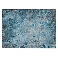 Machine Washable Indoor/Outdoor Chantille ACN2224 Teal 1'8" x 2'6" Rug