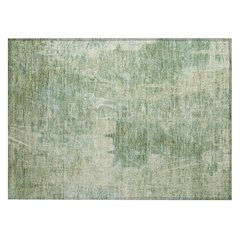 Machine Washable Indoor/Outdoor Chantille ACN2226 Green 1'8" x 2'6" Rug