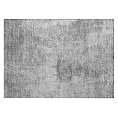 Machine Washable Indoor/Outdoor Chantille ACN2226 Gray 1'8" x 2'6" Rug