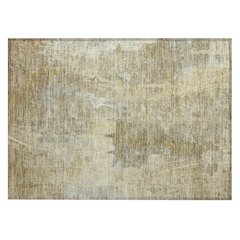 Machine Washable Indoor/Outdoor Chantille ACN2226 Brown 1'8" x 2'6" Rug