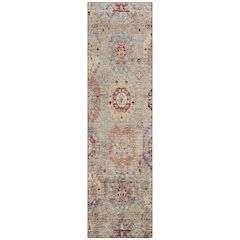 Machine Washable Indoor/Outdoor Chantille ACN2227 Brown 2'3" x 7'6" Runner Rug
