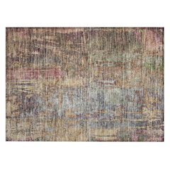 Machine Washable Indoor/Outdoor Chantille ACN2236 Brown 1'8" x 2'6" Rug