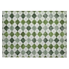 Machine Washable Indoor/Outdoor Chantille ACN2237 Green 1'8" x 2'6" Rug